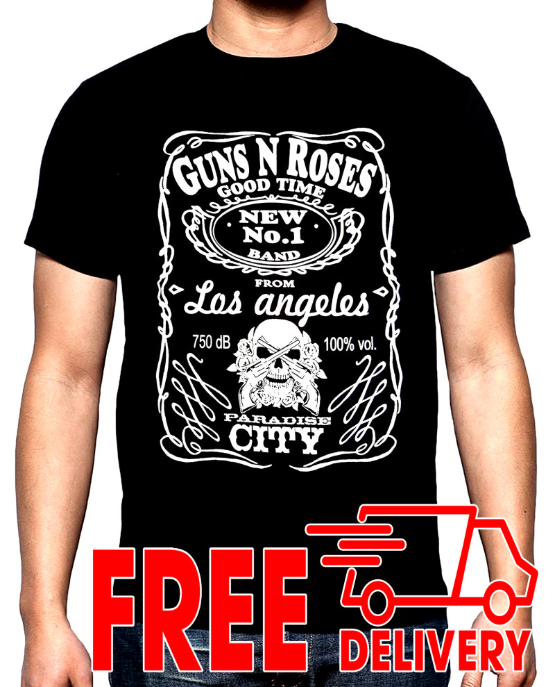 Тениски Guns and Roses, 2, мъжка тениска, 100% памук, S до 5XL